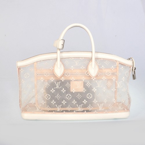 High Quality Louis Vuitton Stylish Faux High Quality Louis Vuitton M40701 Monogram Transparent Lockit Esat-West - Click Image to Close